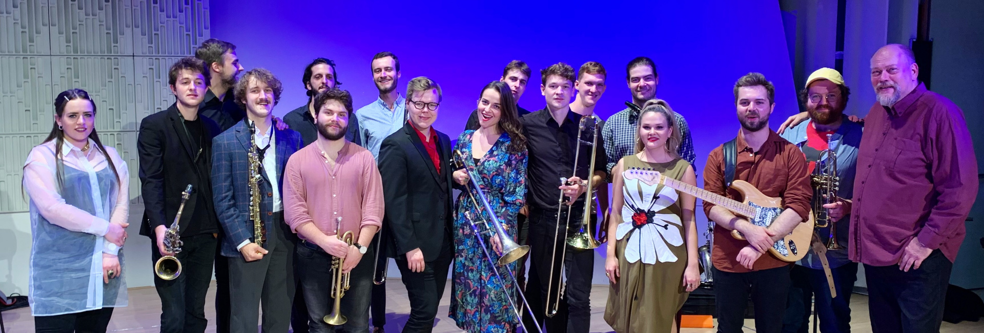 Euroradio Jazz Orchestra Tour (photo of the orchestra)